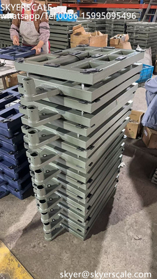150kg Factortomizable Platform Digital Skala Berat Dengan Keakuratan 5g Dan Bahan Baja Karbon