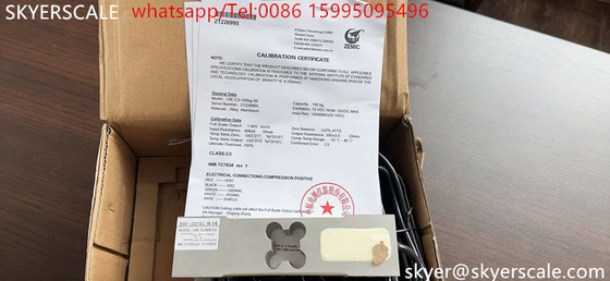 ZEMIC Load Cell L6E 100KG C3 Keakuratan dalam stok untuk skala harga dan skala bench
