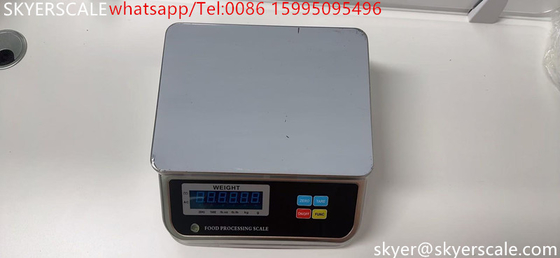 IP68 D6 seri Waterproof 30kg Digital Skala Menimbang Seafood Elektronik Perikanan Makanan Skala Waterproof