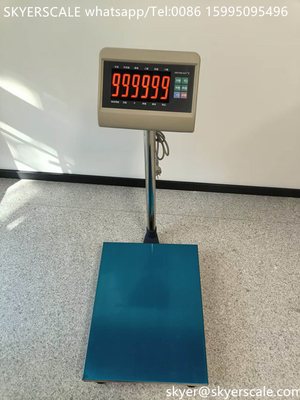 300kg Platform Bangku Skala Hubungkan Komputer Dengan Rs232