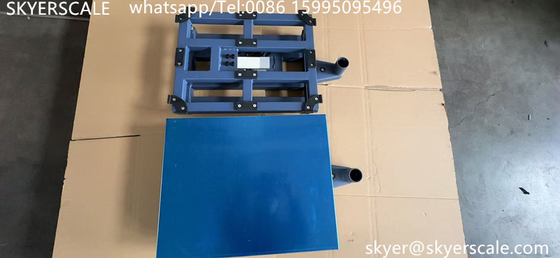 400x400 mm 100kg Skala Penimbang Bangku Dengan LCD / LED Display