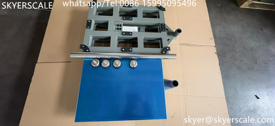 400x400 mm 100kg Skala Penimbang Bangku Dengan LCD / LED Display