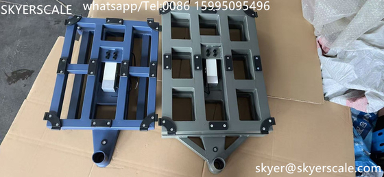 400x400 mm 100kg Skala Penimbang Bangku Dengan LCD / LED Display
