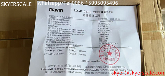 Mavin NA3 Sensor penimbang sel beban paduan aluminium titik tunggal untuk skala platform elektronik 800KG