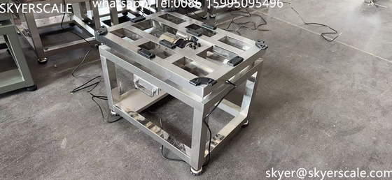 Sesuaikan 500kg Peternakan Ayam Bench Skala Menimbang