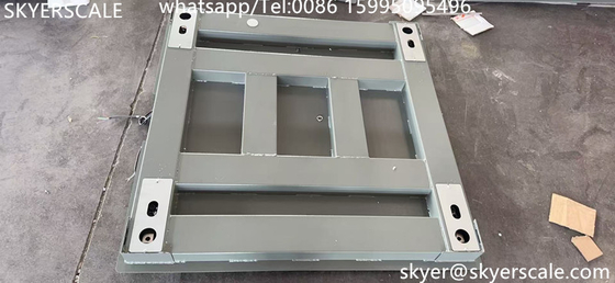 Baja 1.2mx1.2m Platform 3 Ton Berat Tugas Berat Skala Dengan Plat Anti Mouse