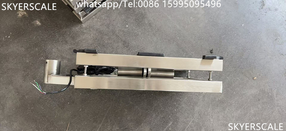 Skala platform baja tahan karat 200kg Skala digital bangku
