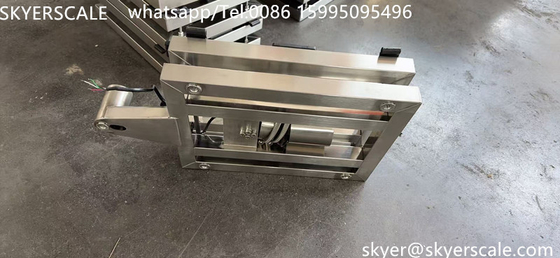 Skala platform baja tahan karat 200kg Skala digital bangku