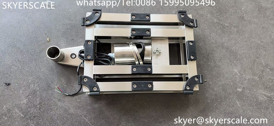 Skala platform baja tahan karat 200kg Skala digital bangku