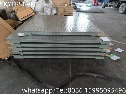 1.5x1.5m Platform Skala Lantai Elektronik Skala Industri Dengan Indikator A12E