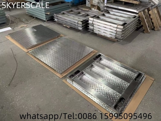 Heavy Duty 304 stainless steel lantai tipe Digital timbangan OIML 1 Ton 3t 5 Ton lantai timbangan