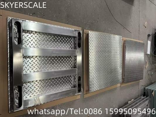 Heavy Duty 304 stainless steel lantai tipe Digital timbangan OIML 1 Ton 3t 5 Ton lantai timbangan