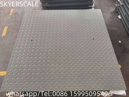 Skala platform penimbang Digital Berat 1,2x1,2m 1 Ton-3 Ton Skala lantai