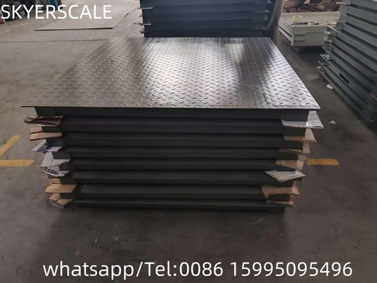 Skala platform penimbang Digital Berat 1,2x1,2m 1 Ton-3 Ton Skala lantai