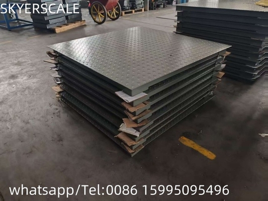 Skala platform penimbang Digital Berat 1,2x1,2m 1 Ton-3 Ton Skala lantai
