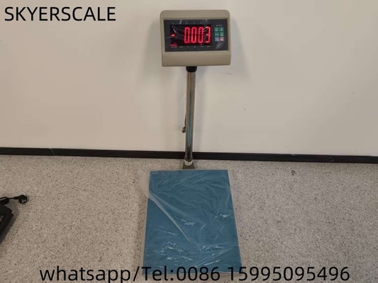 Pabrik Disesuaikan 45x60cm 500kg Platform Digital Skala Menimbang Platform Elektronik Skala Lantai Skala Bangku