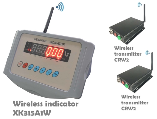 Indikator berat A1X dengan casing plastik untuk skala lantai dan skala platform dengan fungsi auto hold