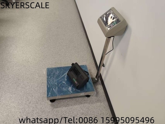 40x50cm 300kg Bench Scale Elektronik XK390-T7+E LED Screen Platform Menimbang Digital