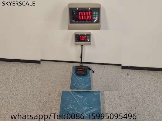 40x50cm 300kg Bench Scale Elektronik XK390-T7+E LED Screen Platform Menimbang Digital