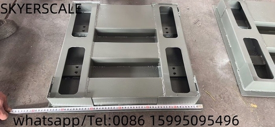 Skala lantai baja karbon yang dapat disesuaikan 1.5x1.5m 5 Ton dengan dukungan OEM dan ODM untuk industri