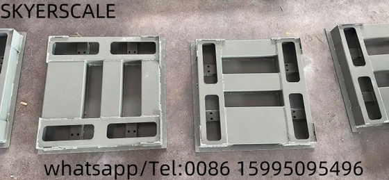 Carbon Steel Platform lantai timbangan Skala 1.22x1.22m 3t dengan indikator menimbang XK315A1X