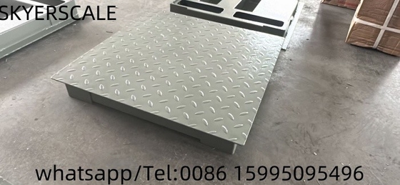 Carbon Steel Platform lantai timbangan Skala 1.22x1.22m 3t dengan indikator menimbang XK315A1X