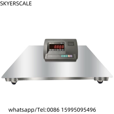 Balanza Digital Weighing Machine Inoks Skala Elektronik Basculas Industri 3t Platform Lantai Skala