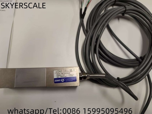 2ton OIML Load Cells Amplifier Zemic H8C Sensor Berat untuk Lantai Weighintg Skala Platform Skala Berat