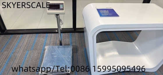 400x500mm 300kg Skala Platform Bench Dengan indikator penimbang XK3190-T7+E