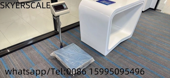 400x500mm 300kg Skala Platform Bench Dengan indikator penimbang XK3190-T7+E