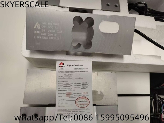 Aluminium Kapasitas Tinggi Single Point Load Cell Keli UDA 500kg untuk timbangan bangku