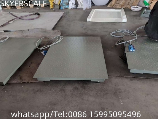 Skala Berat Berat Elektronik 3 Ton 5 Ton Skala Lantai Digital untuk Penggunaan Industri