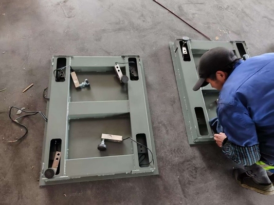 Skala Berat Berat Elektronik 3 Ton 5 Ton Skala Lantai Digital untuk Penggunaan Industri