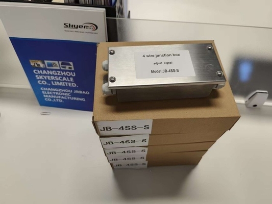 Skala berat lantai 4 Loadcell Weighing Inox Junction Box
