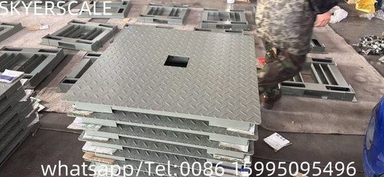 Skala lantai platform 500kg untuk pemisahan limbah