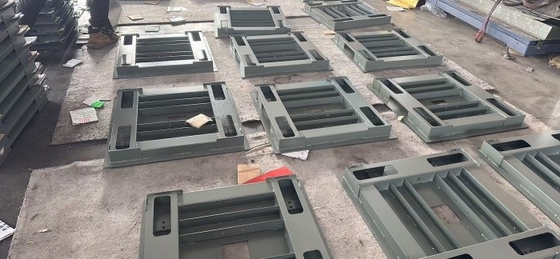 Skala lantai platform 500kg untuk pemisahan limbah