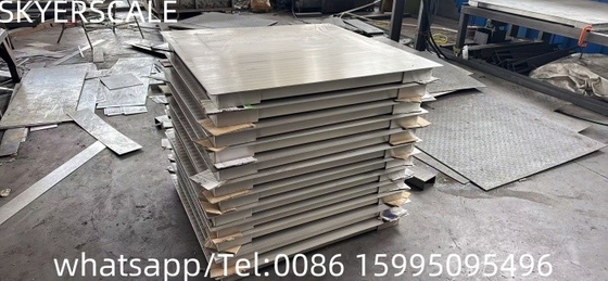 Skala lantai platform 500kg untuk pemisahan limbah