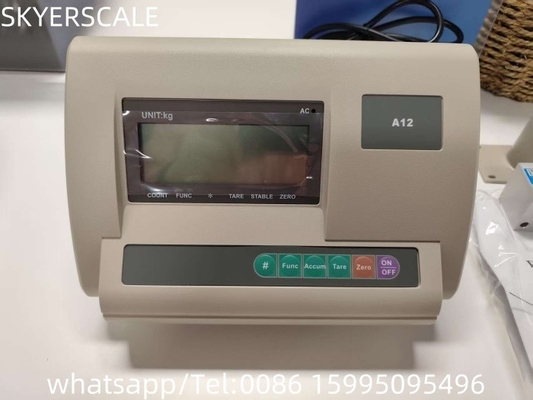 Yaohua XK3190 Series Skala Skala Bench Ekonomi Indikator A12 LCD Tampilan 1g Akurasi Bahan Plastik OEM