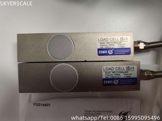 500kg OIML Load Cells Amplifier Zemic H8C Sensor Berat untuk Skala Berat Lantai