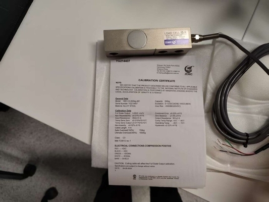 500kg OIML Load Cells Amplifier Zemic H8C Sensor Berat untuk Skala Berat Lantai