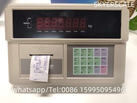 XK3190 A9P Indikator Menimbang Untuk Skala Truk Dengan Printer Terpasang
