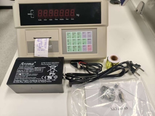 XK3190 A9P Indikator Menimbang Untuk Skala Truk Dengan Printer Terpasang