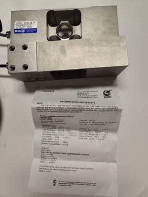 ZEMIC stainless steel BM6G Load Cell Single Point Sensor OIML Force Transducer Untuk Skala Elektronik