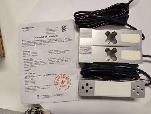 Zemic Brand Load Cell Sensor L6E-100kg Untuk 30x30cm -50kg Bench Platform Weighing Scales