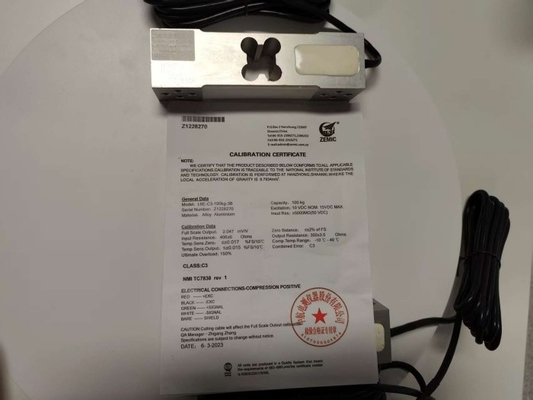 Zemic Brand Load Cell Sensor L6E-100kg Untuk 30x30cm -50kg Bench Platform Weighing Scales