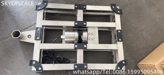 304 Baja tahan karat 40x50cm-150kg Skala Platform Bangku