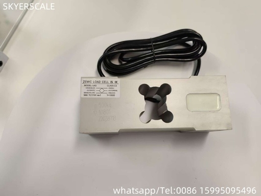 L6G 500kg Load Sensor Cells Zemic Brand Untuk Timbangan Platform Industri