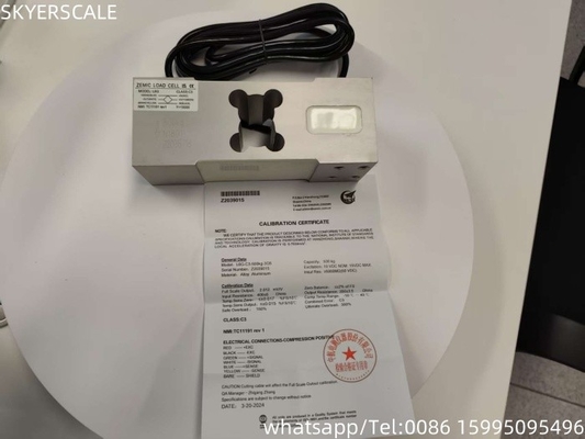 L6G 500kg Load Sensor Cells Zemic Brand Untuk Timbangan Platform Industri
