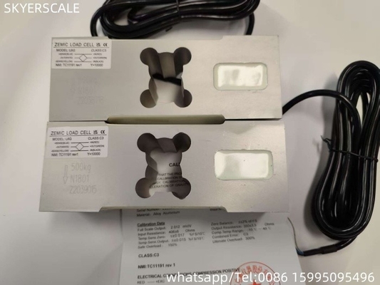 Sel sensor beban ZEMIC L6G 500kg untuk skala bench platform berat industri