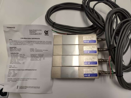 ZEMIC H8C 1 Ton C3 Kelas Shear Beam Transducer Sensor untuk skala penimbang lantai